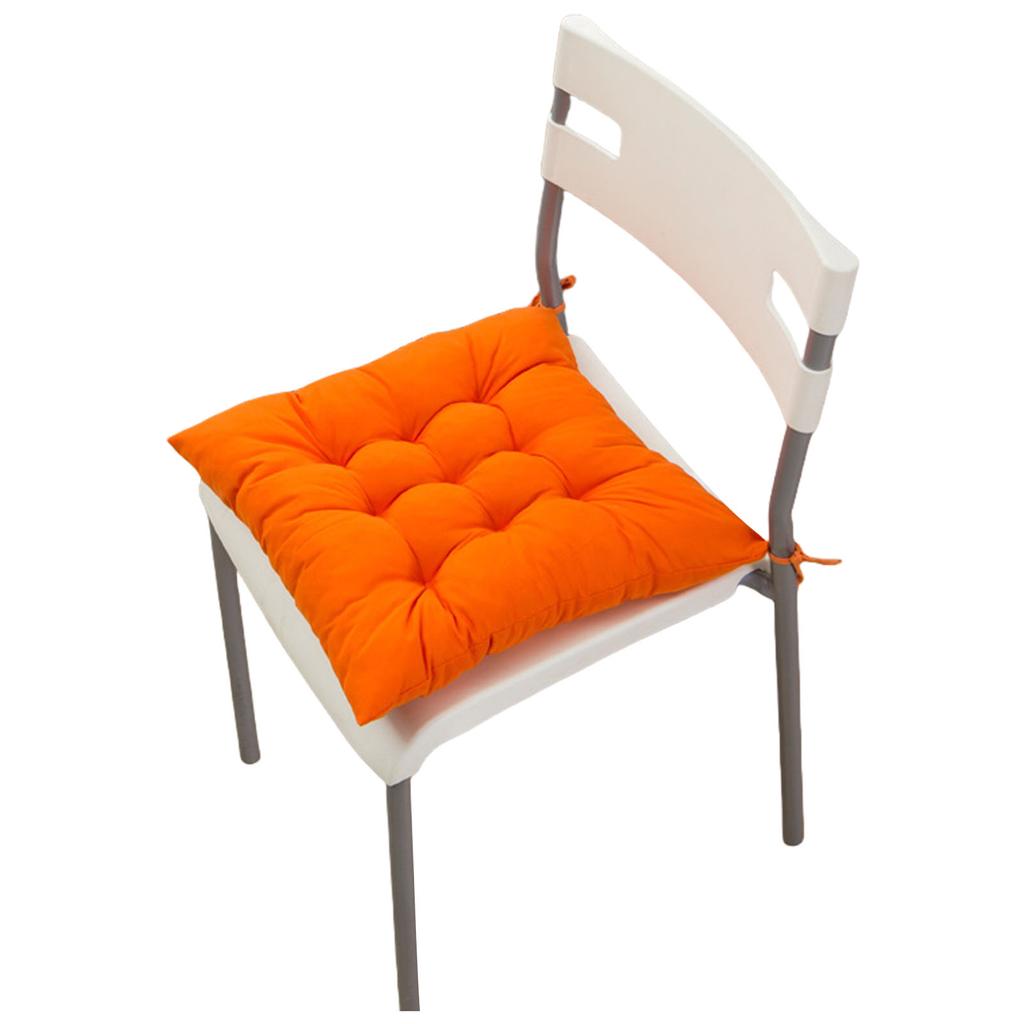 Ultra Soft Velvet Office Chair Seat Cushion With Non Slip Base Polyester Fabric For Desk Stool Or Home Study