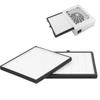 2 Stück 17,5 x 18 cm Nagelstaubsammler Filter Ersatz für 40W Nagelstaubsauger