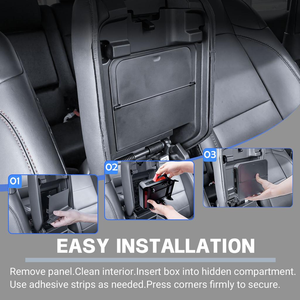 3PCS Center Console Organizer for Jeep Wrangler JL JLU 4xe 2018-2026 & Gladiator JT 2020-2026 Gear Shift Hanging Armrest Car Box