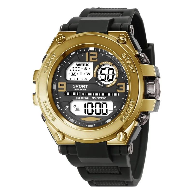 Men's Sports Watches 30M Waterproof Multifunction Clock Outdoor Military Digital Watch Smart Electronic Wristwatch for Man Kids