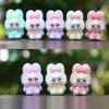 9pcs Cute Fox Headwear Overalls Girl Model Ornament Set For Kids And Collectors