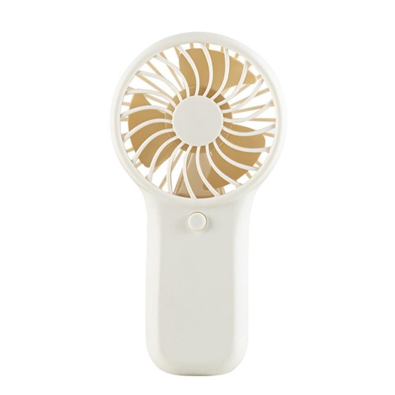 Mini Handheld Fan With Fast Speed Motor Battery Powered Portable Air Circulation For Hot Weather Activity