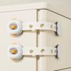 1 Piece Baby Cabinet Sliding Door Window Multi-Functional Protective Child Safety Lock Anti-Pinch Drawer Lock