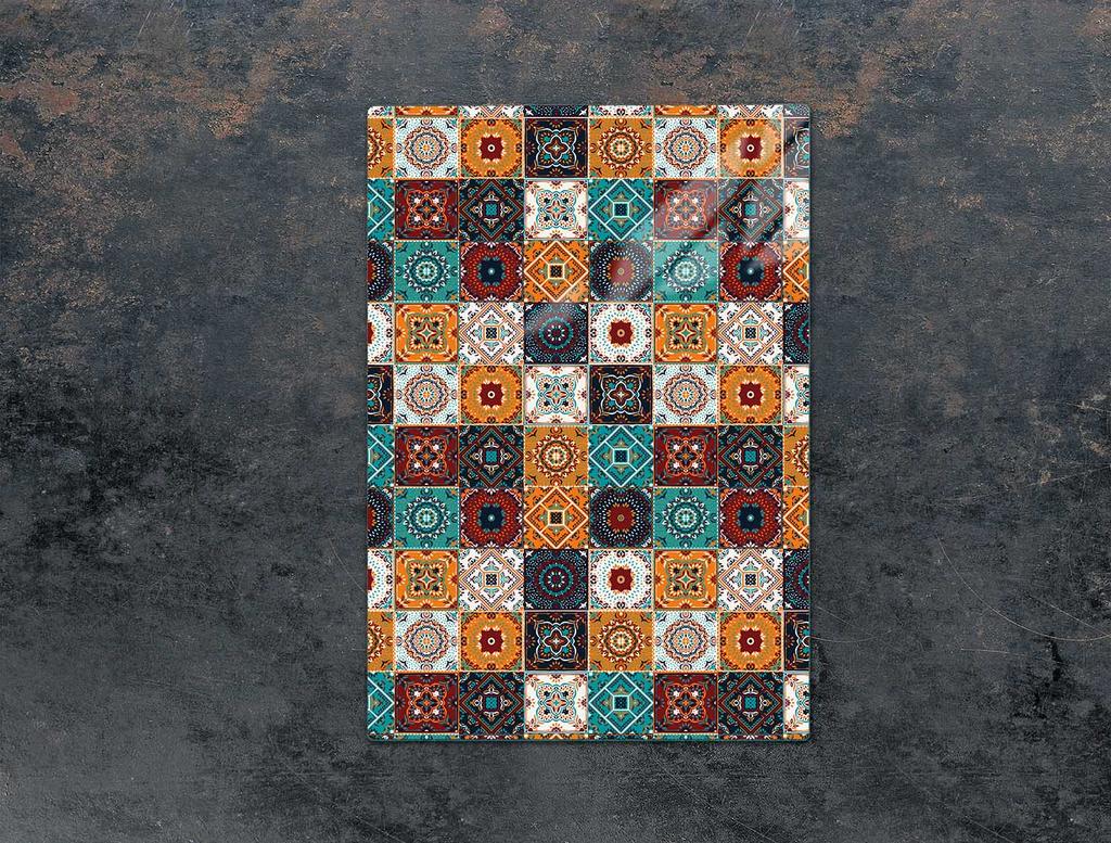 SZKLANA DESKA DO KROJENIA 35x52 MOZAIKA