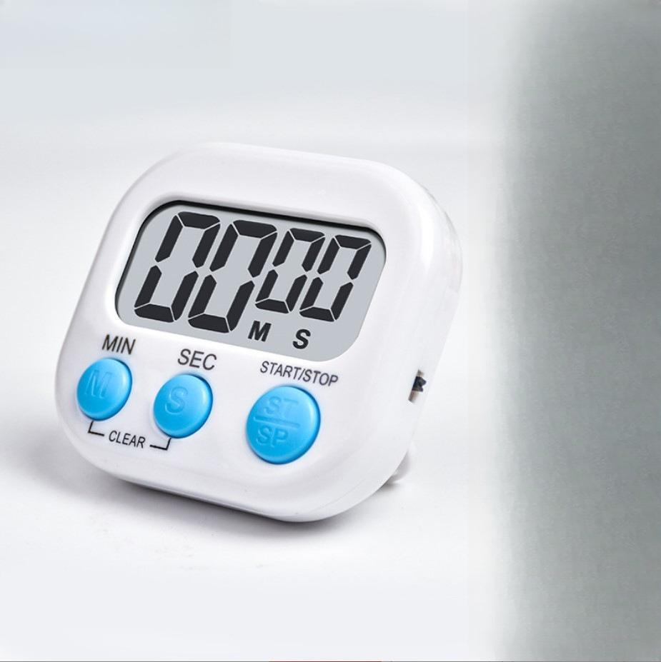 English Version Multi Functional Timer, Kitchen Soup and Baking Timer, Learn To Manage Electronic Alarm Clock English version белый