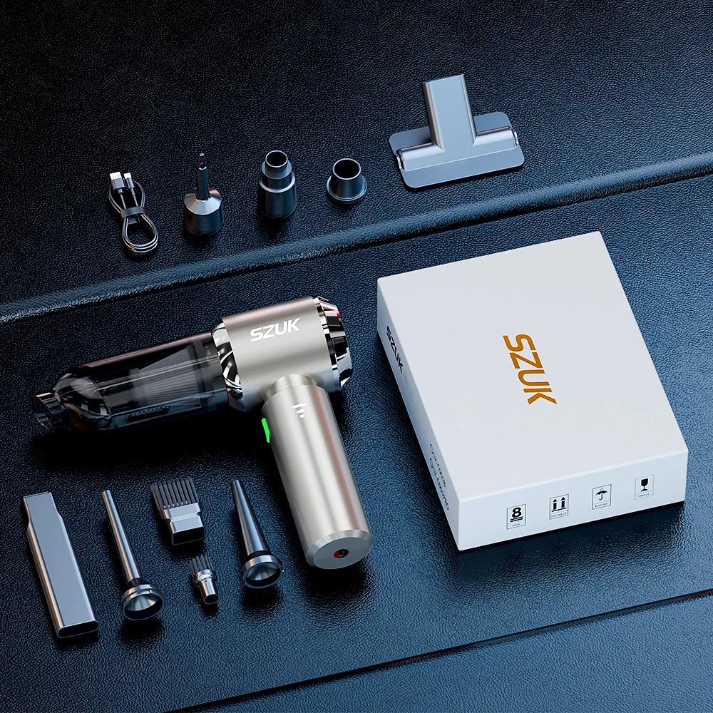 

SZUK C012 985000Pa автомобильный пылесос портативный беспроводной мощный всасывающий пылесос для автомобиля машина для уборки мини-пылесос