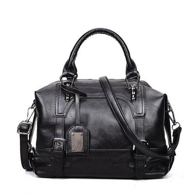 2025 Fashion Women's Bag Trend Boston Vintage Bag North American Commuter Shoulder Oblique Span Bag