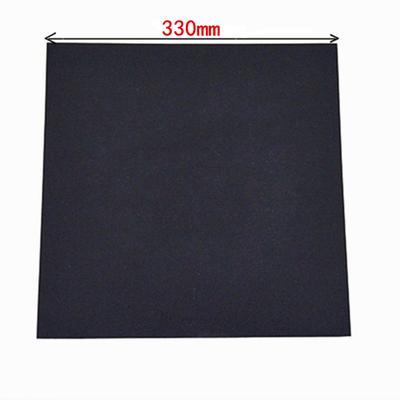 Universal Motorcycle Race Foam Seat Pad Adhesive 12mm Thickness Black