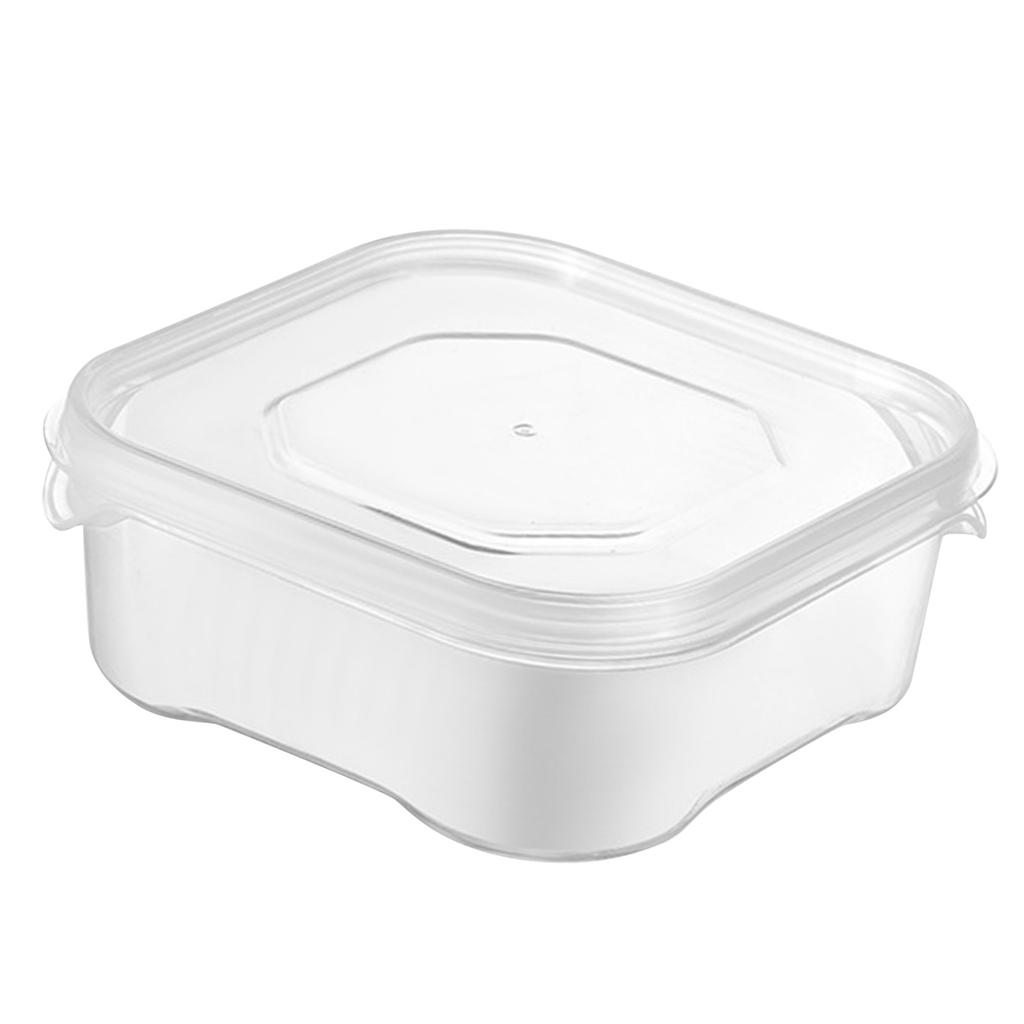 Scatola portaoggetti per congelatore Contenitore multifunzionale in plastica per conservazione alimenti per frigorifero