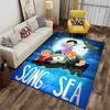 Song of the Sea Cartoon Art Suitable As a Non-slip Mat for the Living Room or Bedroom Sofa
