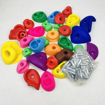 Kids' PE Climbing Holds Set: Indoor/Outdoor Rock Climbing Stones for Kindergarten