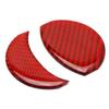 Red Carbon Fiber Overlay Decoration Trims For Subaru BRZ Scion FR-S Toyota 86
