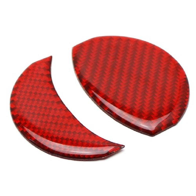 Red Carbon Fiber Overlay Decoration Trims For Subaru BRZ Scion FR-S Toyota 86