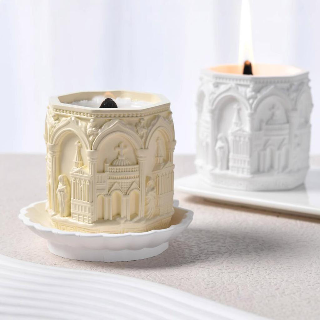 Reusable Nordic Styles Flexible Silicone Craft Mould for Plaster Castes Resin Jewelry and Decorative Storage Solution