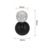 1x Car Ignition Button Stop One-Touch Protective Rocker Cover Engine Push Switch Control Lever Decoration Cover Auto Accessories