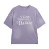 Li Ning Bad5 Quick-Dry Cool Loose Round Neck Logo Letter T-Shirt Men Tops AHSW175-3