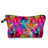 Women Colorful Print Cosmetic Bag Toiletries Organize Travel Storage Case  6396 KTB