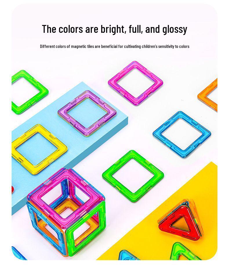 Magnetic Tiles: Educational Building Blocks for Kids Ages 3-6