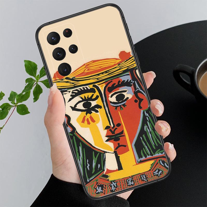 Picasso Abstract Art Paint Phone Case For Samsung Galaxy A52S A04S A21S A33 A23 A13 A14 A32 A52 A53 A54 A51 A71 M51