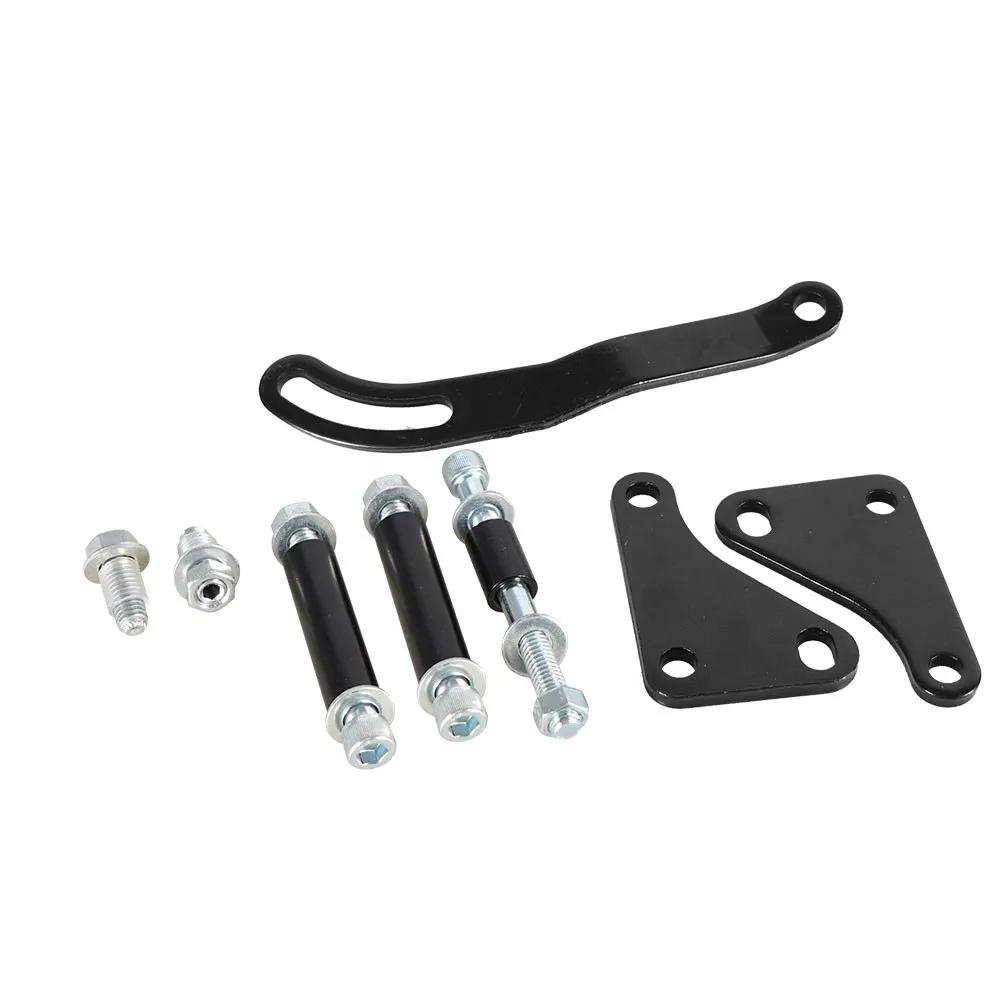 SBC Durable Power Steering Pump Mounting Bracket Compatible with SWP LWP Saginaw GM SB Chevy 350 GM Mounting Holder