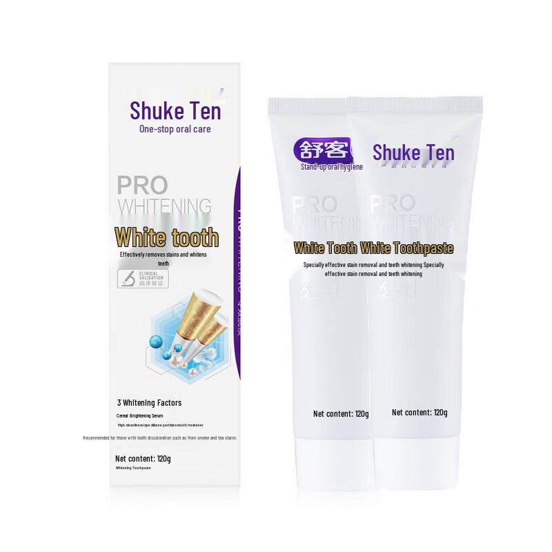 

Shuke Whitening & Stain Removal Toothpaste