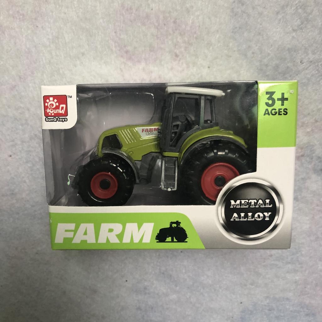 1/64 Metal Alloy Farm Cart Utility Vehicle Model Car Toy, Christmas Gift for Boys Girls