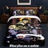 Set Biancheria da Letto Design Naruto 1 Copripiumino + 2 Federe Morbido Traspirante Biancheria da Letto per la Casa
