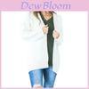 Eleganter Damen-Strickjacke Ärmel Mit Locker Lang Modisch Lässig Gestrickter Pullover