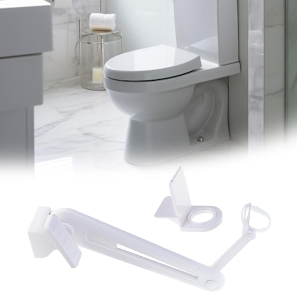 No Touch Toilet Lid Lifter with Foot Pedal Design Touchless Foot Operated Toilet Seat Raiser Tool for Bathroom Hygienes