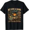 My Give A Damn Is Broken Funny Beach Vacation Retro Graphic T-Shirt