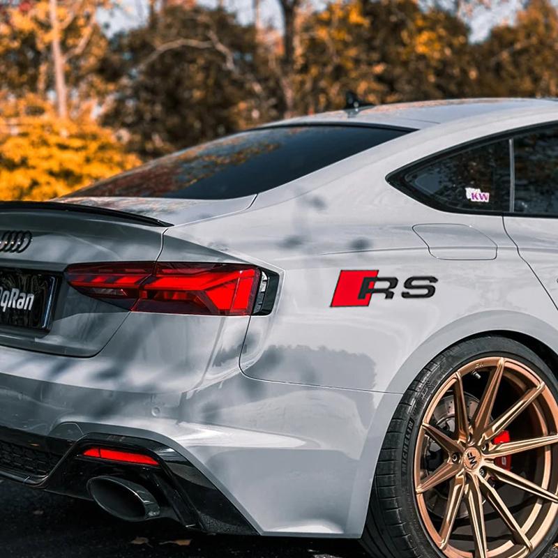 Q8 Car Sticker Body Trunk QUATTRO Decoration Decal Auto Accessories For a8 Sline A1 A2 A3 A4 A5 A6 A7 A8 8P B6 B7 B8 Q3 Q5 Q7