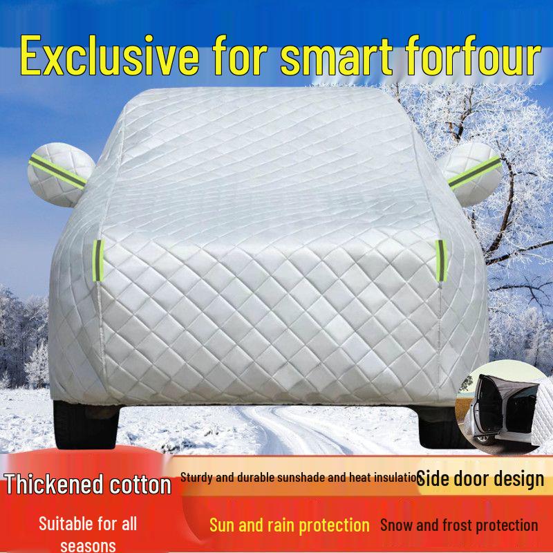 

Smart Forfour Sun, Rain & Dust Protection Car Cover with Heat Insulation - Thickened Sunshade, Size 18 Smart Forfour