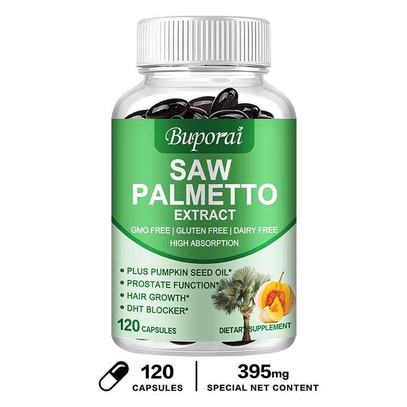 Buporai - Saw Palmetto Extract Capsules - Hair Health