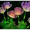 LED Solar Outdoor Garden Lights Waterproof Garland Light Garden Lawn Street Christmas Party Decora Solar Powered Flowers Lamp