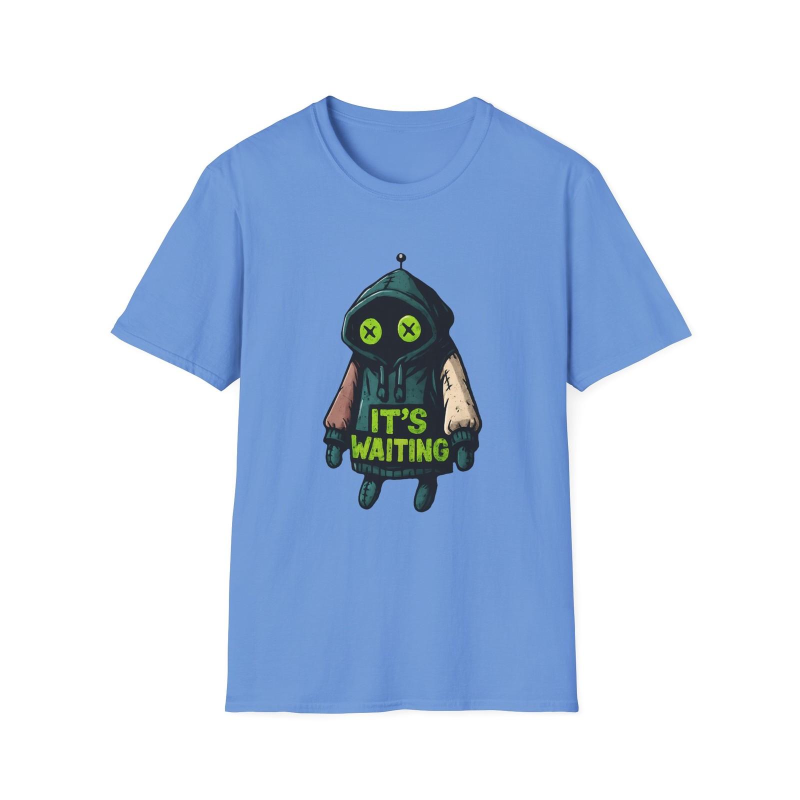Unisex Softstyle T-Shirt Mens Womens Tees Top Slouchy Hoodie Halloween Limbs Glowing Eyes Fall S