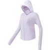 2023 Summer New Sun Protection Ice Silk Jacket Women Jacket Cloud-Purple A11W325509F-VT