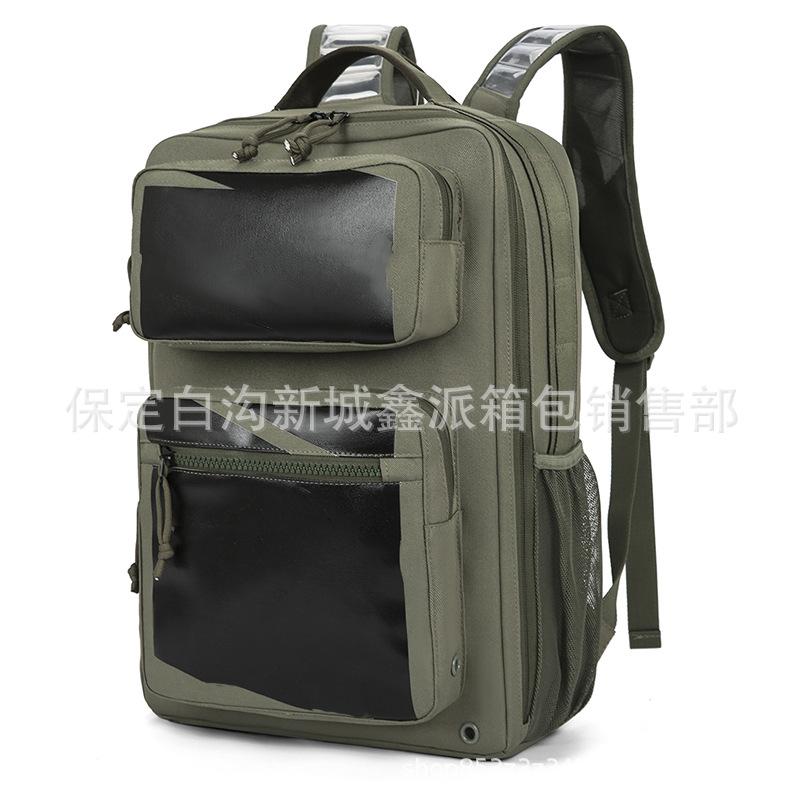 Air Cushion Backpack Large Capacity Backpack Daily Student Schoolbag Nylon Travel Backpack
