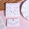 6/14Pcs Mini Colorful Earrings Sets For Women Star Moon Piercing Ear Stud Accessories Jewelry Girl Gifts