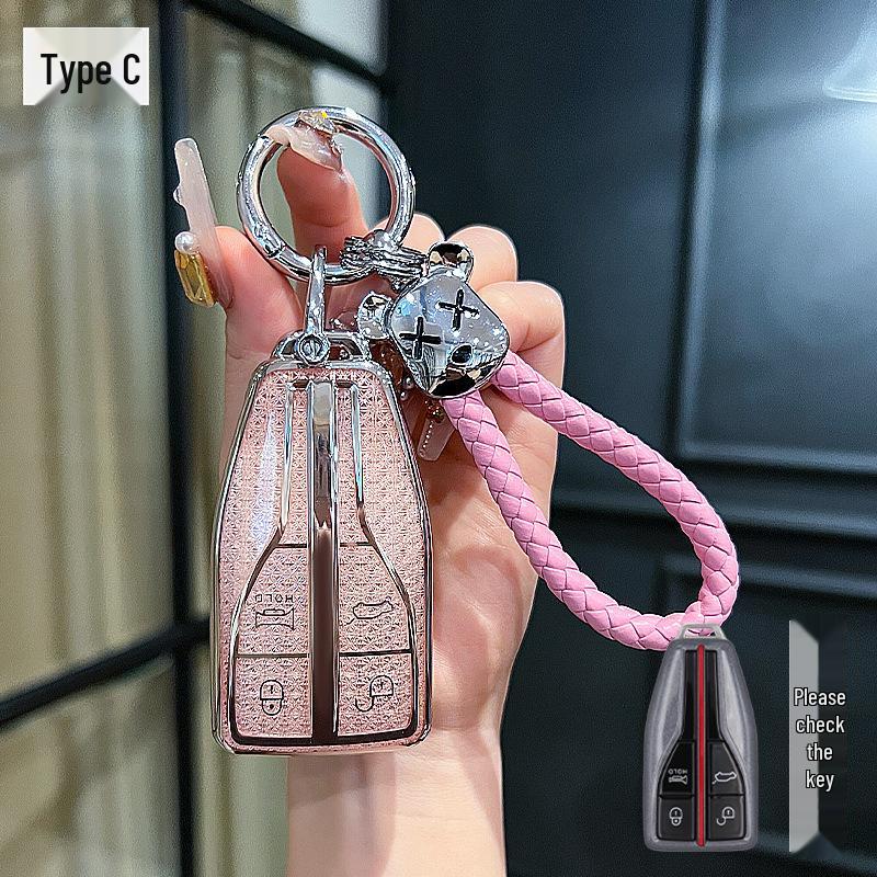 Custom Key Case for Hongqi Models: HS5, H5, H9, EQM5, H6, HS7 - Premium Design for Men and Women