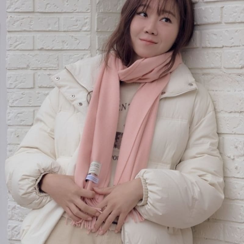 DEPOUND cashmere wool blended muffler (13colors)