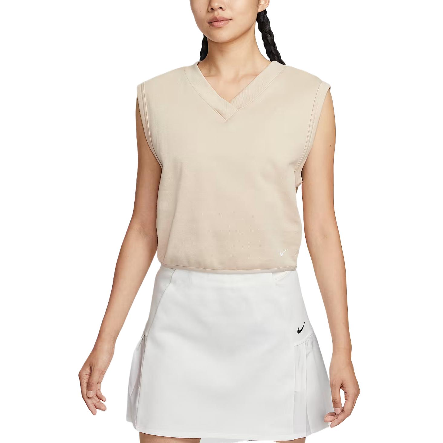 Nike Sleeveless Sports Shirts Women s Beige IH0940-126 L