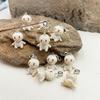 Cute Mini Mummy Figure Charm Pendant Halloween Cartoon Doll Lobster Clasp Diy Jewelry Making Accessories