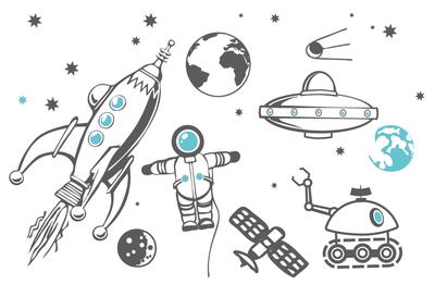 Wall Stickers, FOR Children, Sets, Large