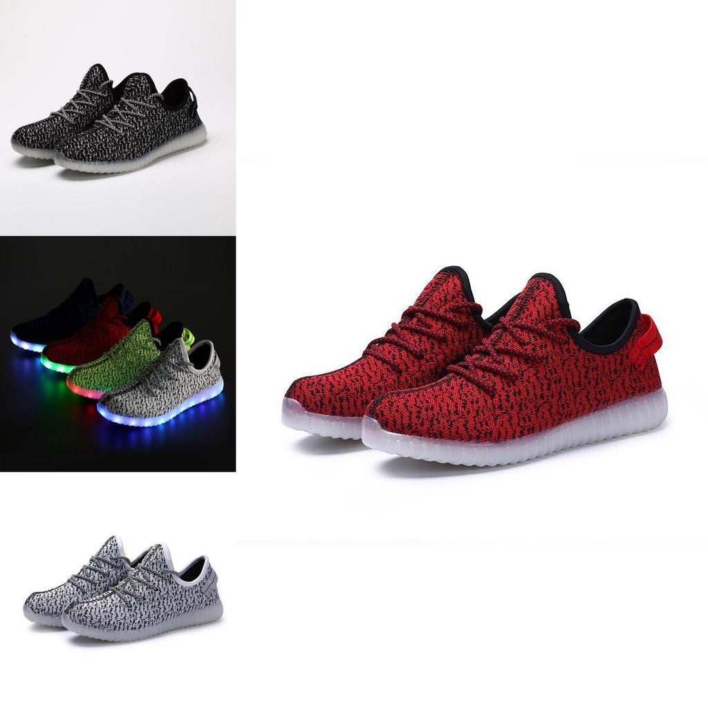 Premium Quality Soft Strappy Athletic Led Light Sneakers For Men Women Unisex