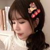 2 Pcs Cartoon Hair Clip Set Acrylic Duckbill Clip Fun Hair Claw Clip  Girl Hair Accessories