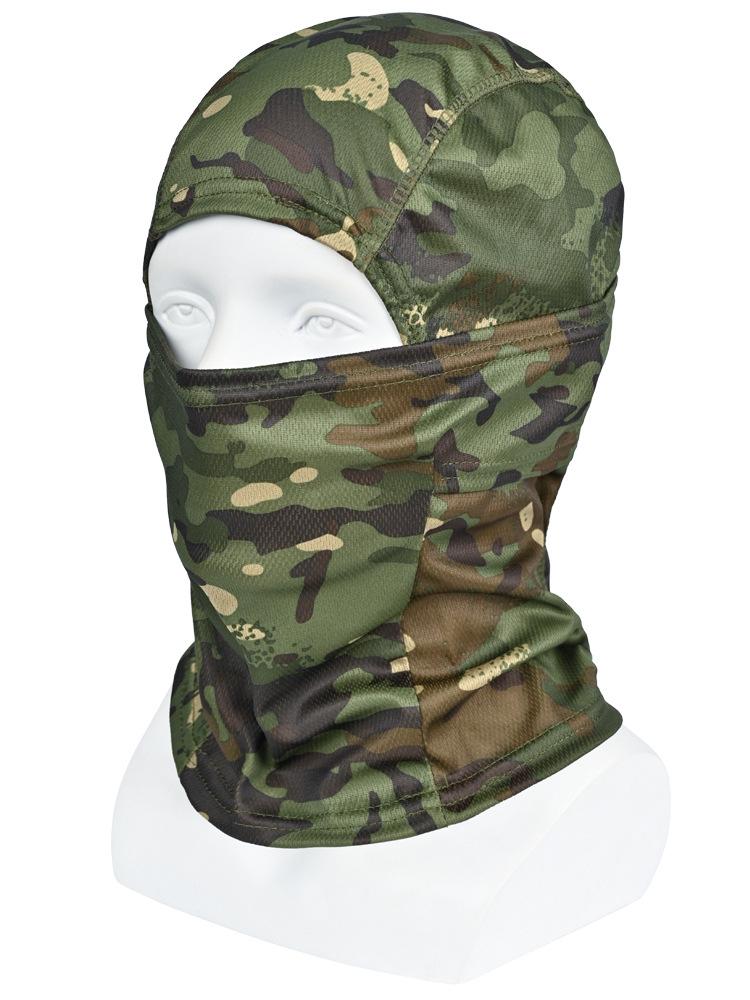 "Herren Camouflage Sonnenschutz Nacken- & Kopfbedeckung: Sommer Rad- & Angelmaske, Staubdichter Schal, Cooles Kopftuch"