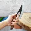 Hand-forged Boning Knife with Sheath High Carbon Steel Meat Cleaver Multi-function Chef's Knife