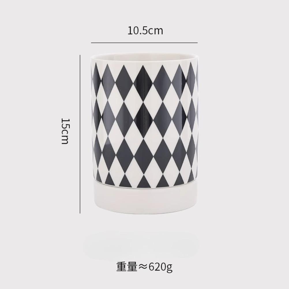 Minimalism Chopstick Cage Ceramic Chopstick Holder Filterable Water Chopstick Bucket Kitchen Organizers Kitchens Accessories