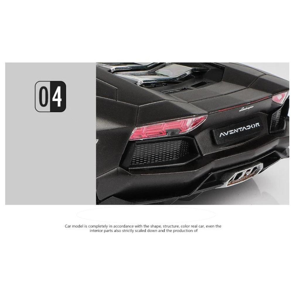 Welly 1/24 Lamborghini Aventador LP700-4 Alloy Racing Car Model Diecasts Metal Toy Sports Car High Simulation Delicate Gifts