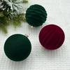 Wine Red Christmas Ball Ornaments Christmas Tree Pendant  Xmas Party Decoration  New Year Home Decor